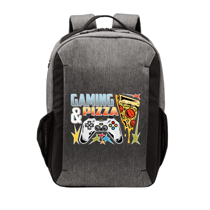 Gaming And Pizza Lover Fan Vector Backpack
