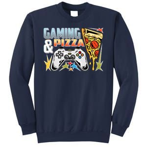 Gaming And Pizza Lover Fan Sweatshirt