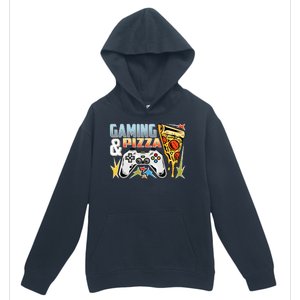 Gaming And Pizza Lover Fan Urban Pullover Hoodie