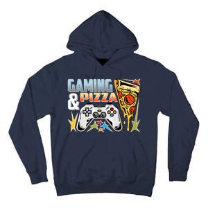 Gaming And Pizza Lover Fan Tall Hoodie