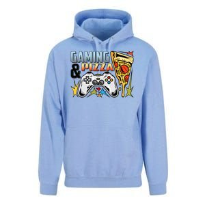 Gaming And Pizza Lover Fan Unisex Surf Hoodie