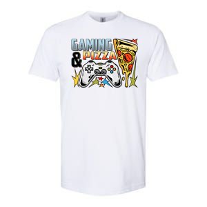 Gaming And Pizza Lover Fan Softstyle CVC T-Shirt