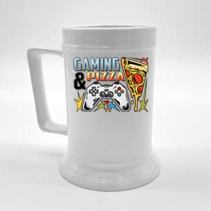 Gaming And Pizza Lover Fan Beer Stein