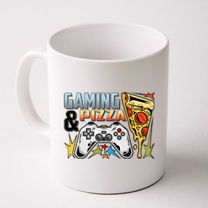 Gaming And Pizza Lover Fan Coffee Mug