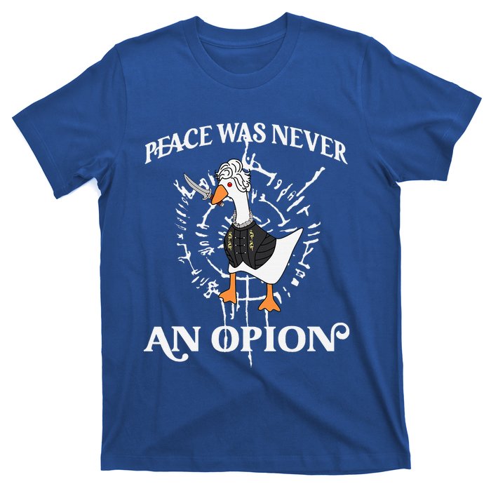 Goose Astarion Peace was an Never Option T-Shirt