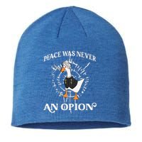 Goose Astarion Peace was an Never Option Sustainable Beanie