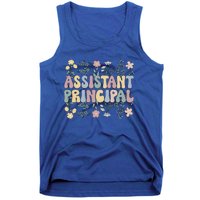 Groovy Assistant Principal Flowers Assistant Principals Gift Tank Top