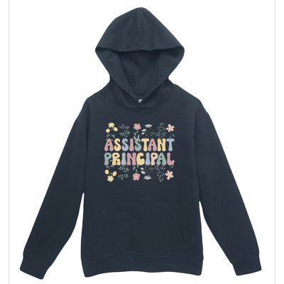 Groovy Assistant Principal Flowers Assistant Principals Gift Urban Pullover Hoodie