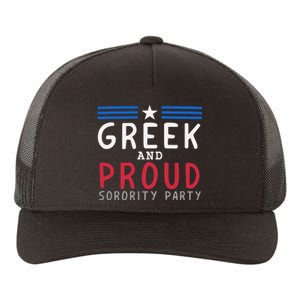 Greek And Proud Women Sorority Party Pro Kamala Harris Yupoong Adult 5-Panel Trucker Hat