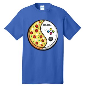 Gaming And Pizza Design For Gamer Gift Tall T-Shirt