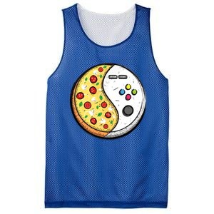 Gaming And Pizza Design For Gamer Gift Mesh Reversible Basketball Jersey Tank