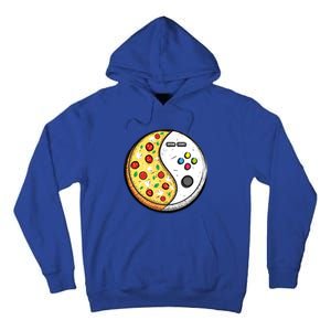 Gaming And Pizza Design For Gamer Gift Tall Hoodie