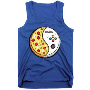 Gaming And Pizza Design For Gamer Gift Tank Top