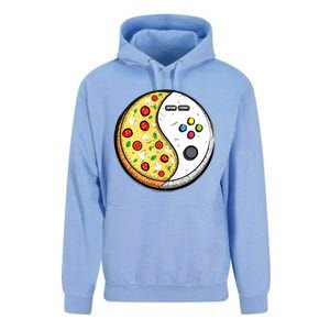 Gaming And Pizza Design For Gamer Gift Unisex Surf Hoodie