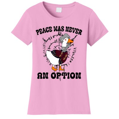 Goose Astarion Peace Was An Never Option Women's T-Shirt