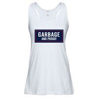 Garbage And Proud Trump President 2024 Ladies Essential Flowy Tank