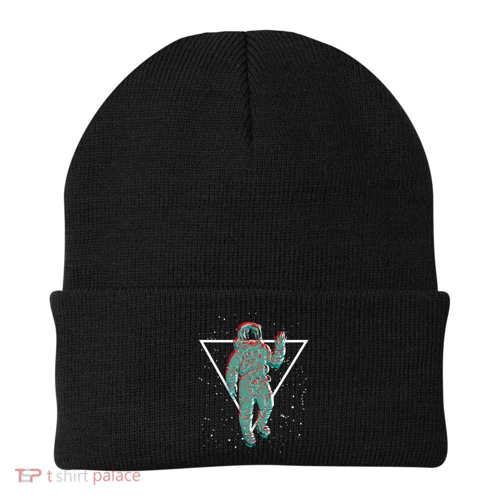Graphic Astronaut Rave Festival Gift Beanie