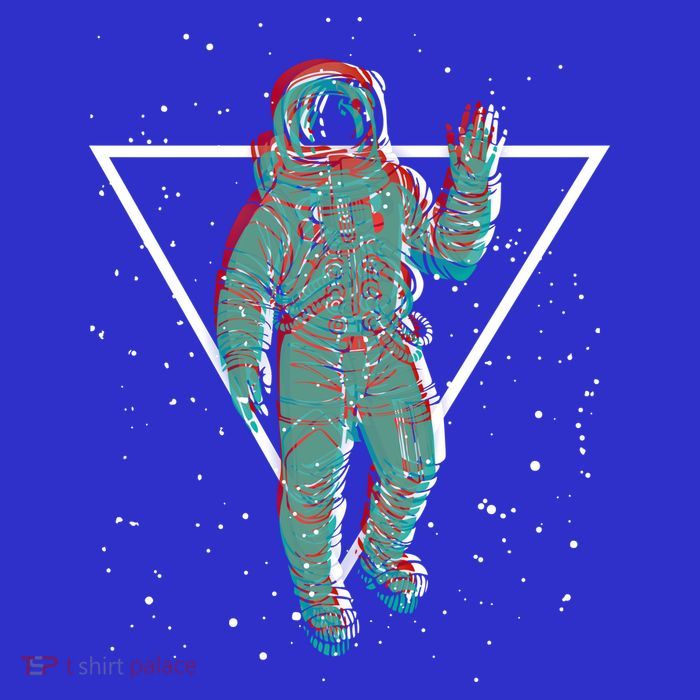 Graphic Astronaut Rave Festival Gift Tall T-Shirt