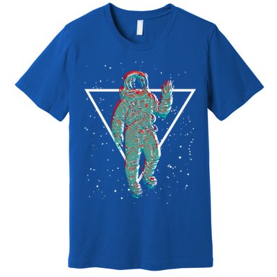 Graphic Astronaut Rave Festival Gift Premium T-Shirt