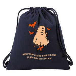 Ghost Any Room Can Be A Panic Room If You Give Me A Second Drawstring Bag