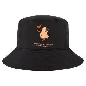 Ghost Any Room Can Be A Panic Room If You Give Me A Second Cool Comfort Performance Bucket Hat