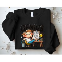 Genius At Rest Funny Sweatshirt
