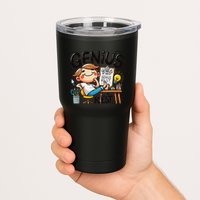 Genius At Rest Funny Tumbler