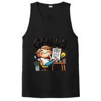 Genius At Rest Funny PosiCharge Competitor Tank