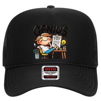 Genius At Rest Funny Hat