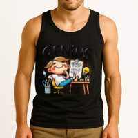 Genius At Rest Funny Tank Top