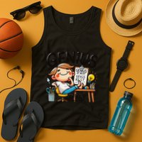 Genius At Rest Funny Tank Top