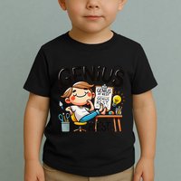 Genius At Rest Funny Toddler T-Shirt