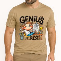 Genius At Rest Funny Performance Shirt