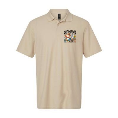 Genius At Rest Funny Polo