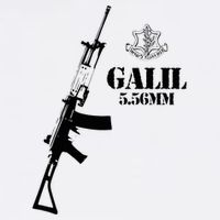 Galil Assault Rifle 5.56 Idf Button