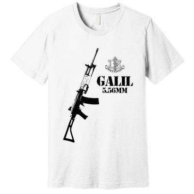 Galil Assault Rifle 5.56 Idf Premium T-Shirt