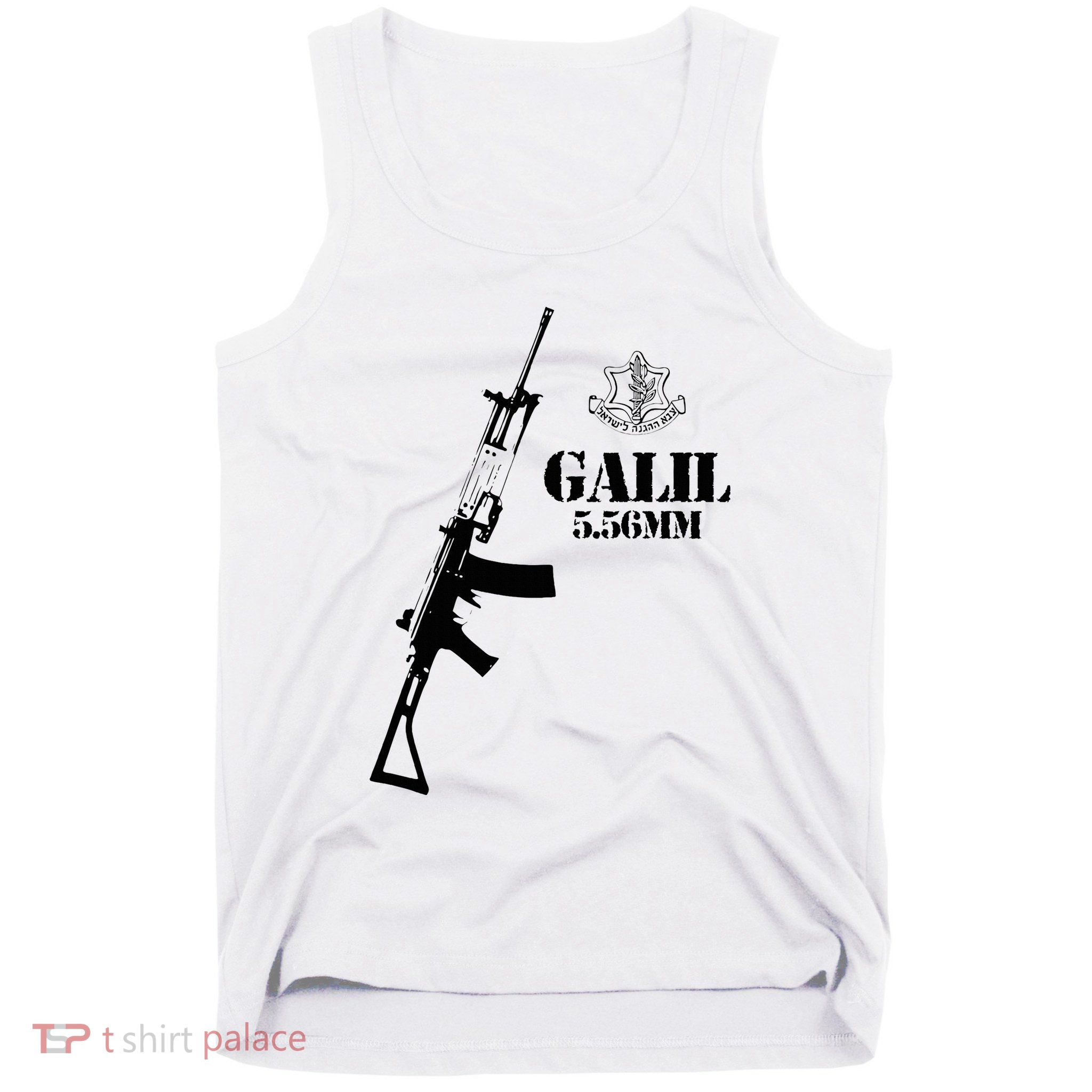 Galil Assault Rifle 5.56 Idf Tank Top