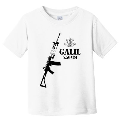 Galil Assault Rifle 5.56 Idf Toddler T-Shirt