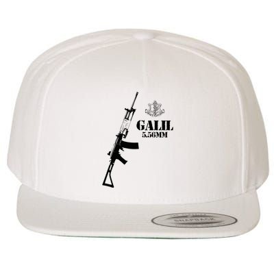 Galil Assault Rifle 5.56 Idf Wool Snapback Cap