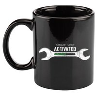 Garage Mode Activated Funny Mechanic 11oz C Handle Ceramic Mug