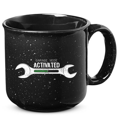 Garage Mode Activated Funny Mechanic 15oz Campfire Ceramic Mug