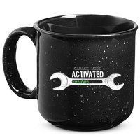 Garage Mode Activated Funny Mechanic 15oz Campfire Ceramic Mug