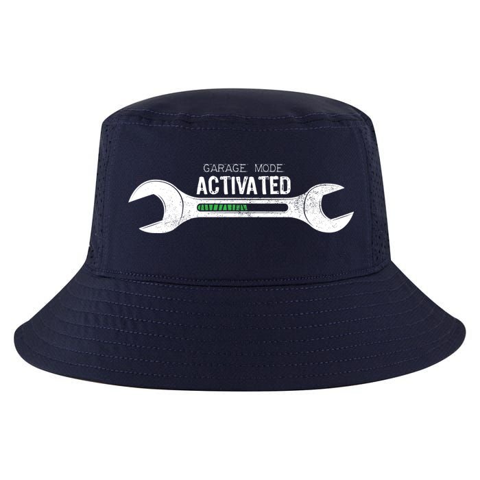 Garage Mode Activated Funny Mechanic Cool Comfort Performance Bucket Hat