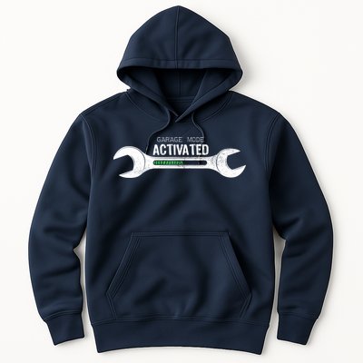 Garage Mode Activated Funny Mechanic Hoodie