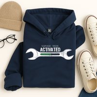 Garage Mode Activated Funny Mechanic Hoodie