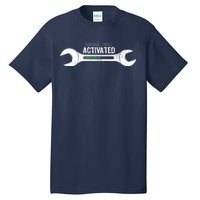 Garage Mode Activated Funny Mechanic Tall T-Shirt