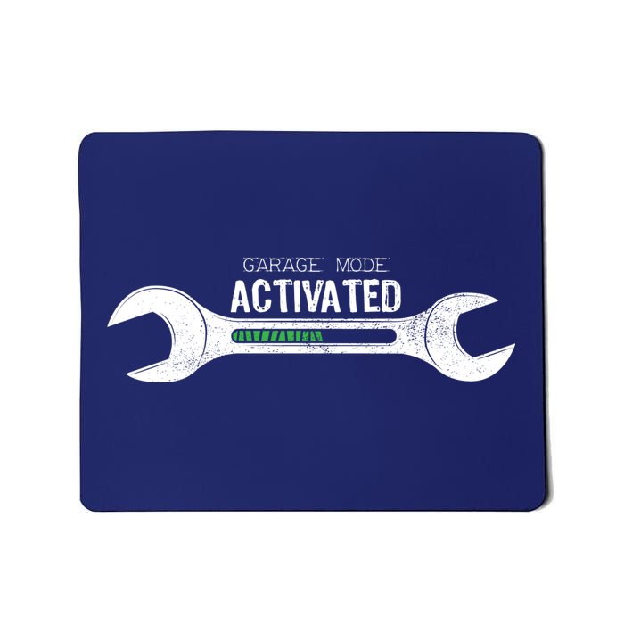 Garage Mode Activated Funny Mechanic Mousepad