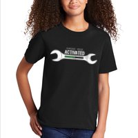 Garage Mode Activated Funny Mechanic Kids T-Shirt