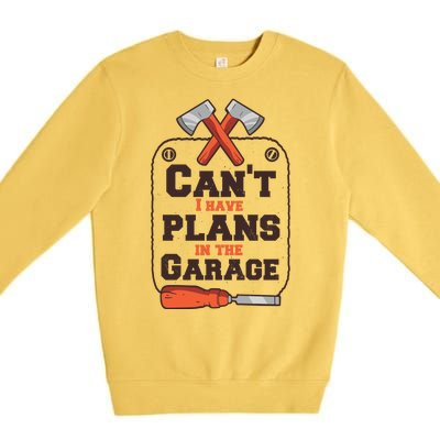 Garage Plans Premium Crewneck Sweatshirt