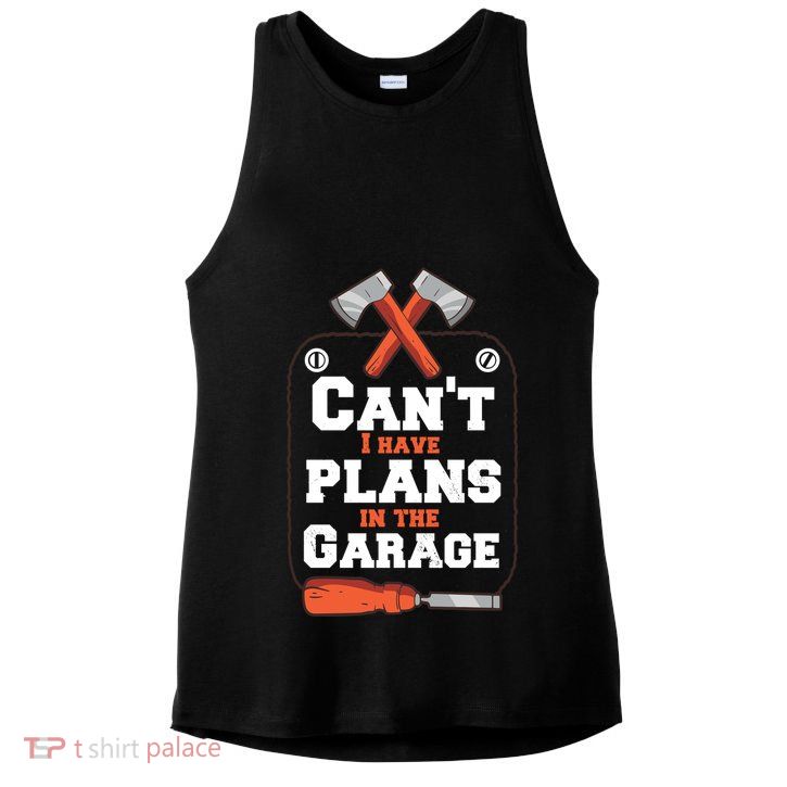 Garage Plans Ladies PosiCharge Tri-Blend Wicking Tank